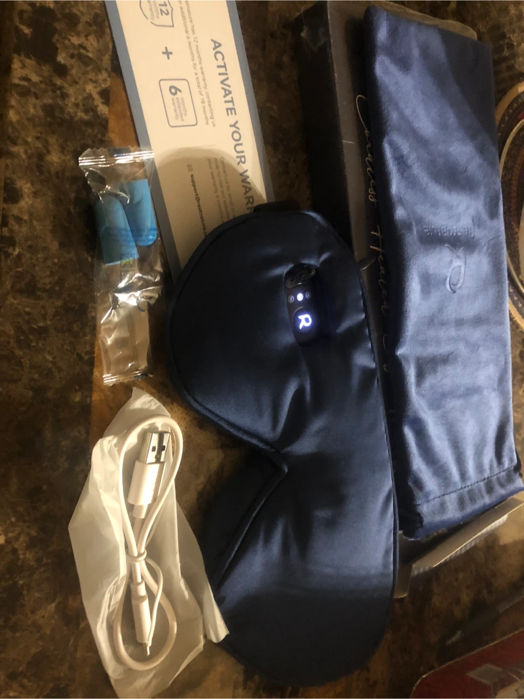 New Restnature Cordless Heated Eye Mask - photo 2