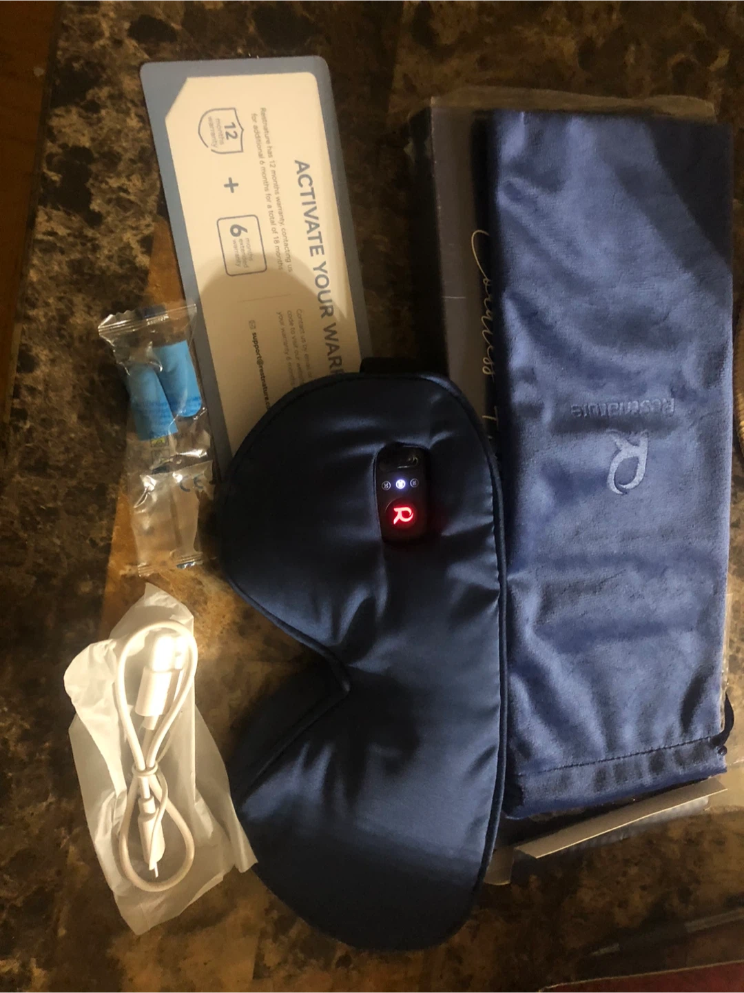 New Restnature Cordless Heated Eye Mask - photo 3