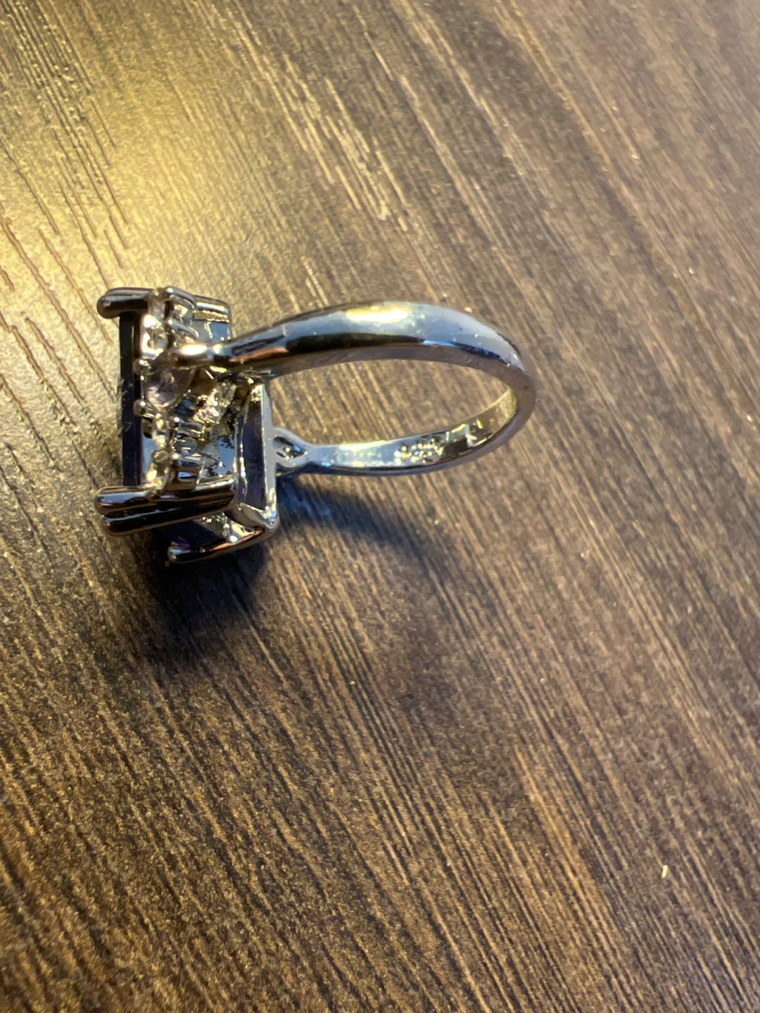 Purple Stone Ring 925 silver - photo 5