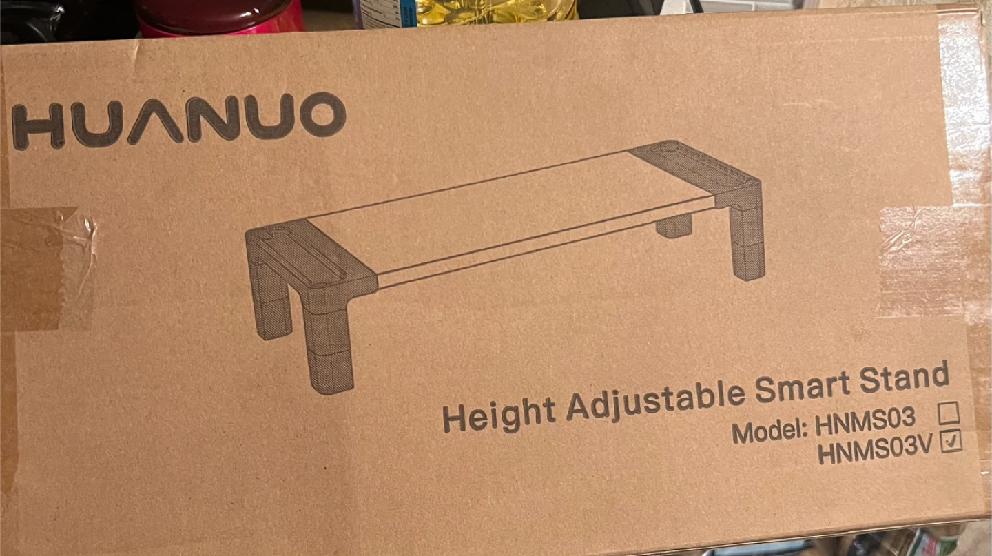 HUANUO Height Adjustable Smart Monitor Stand - New - photo 3