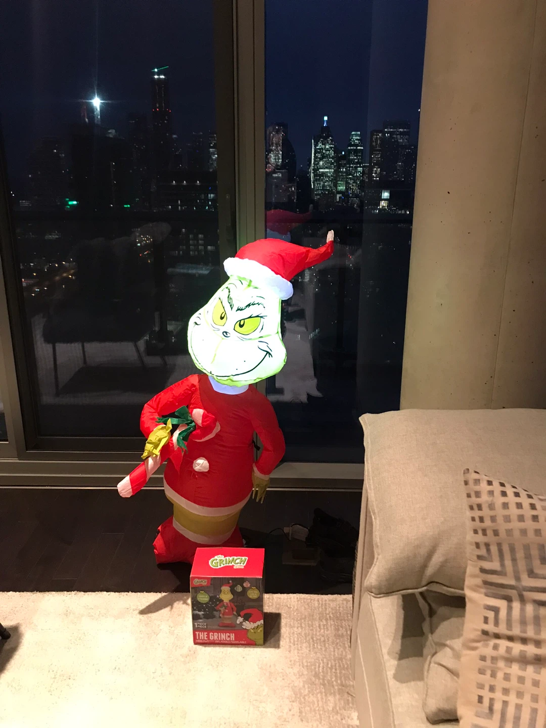Inflatable The Grinch Christmas Decoration