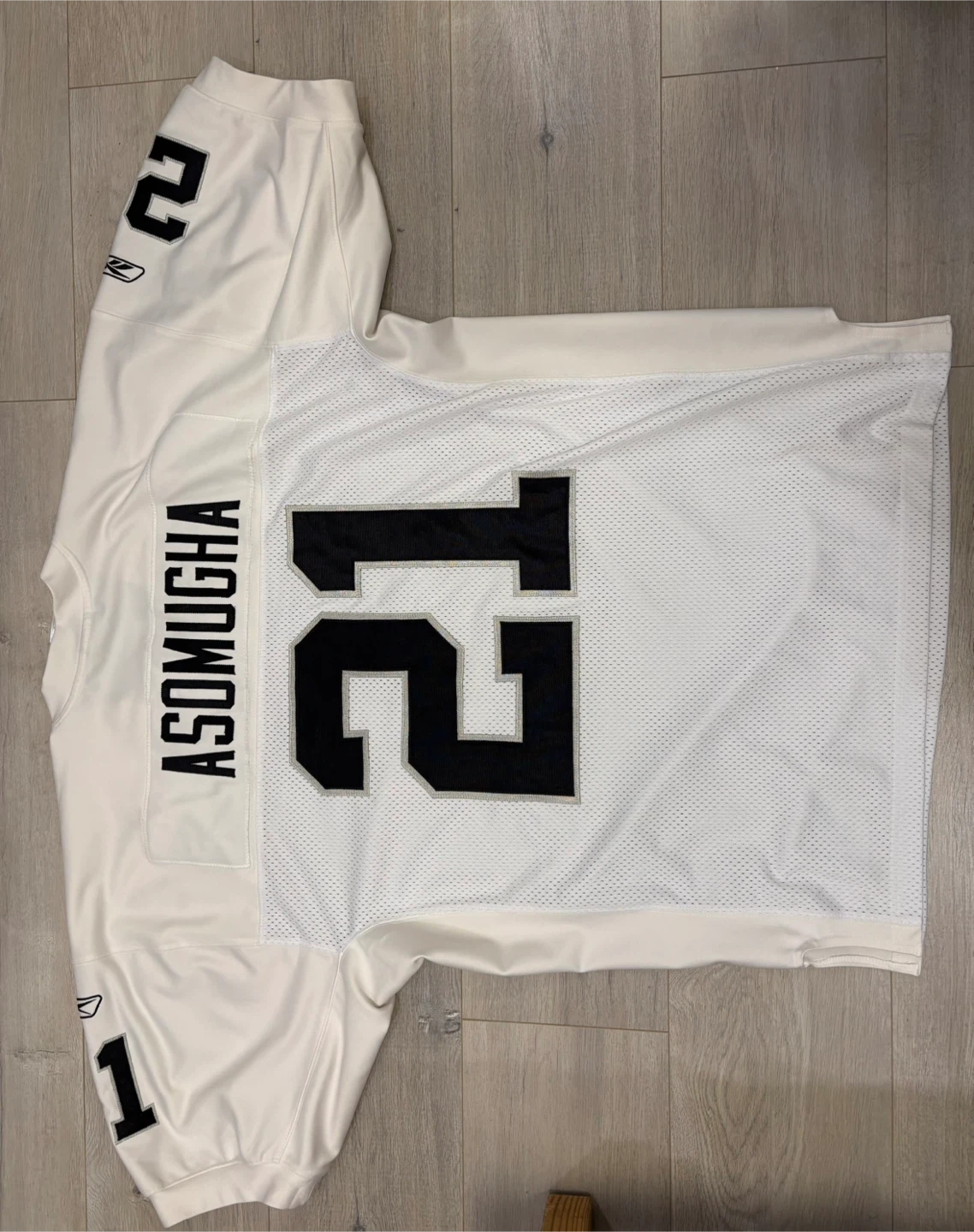 Nnamdi Asomugha Oakland Raiders Jersey Mens L (50) Reebok NFL - photo 2