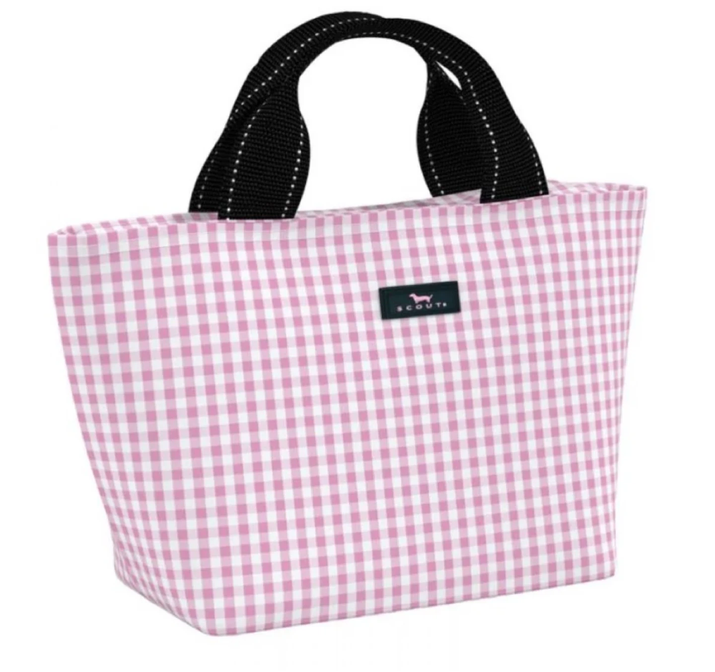 Scout Nooner Lunch Box - Pink Gingham