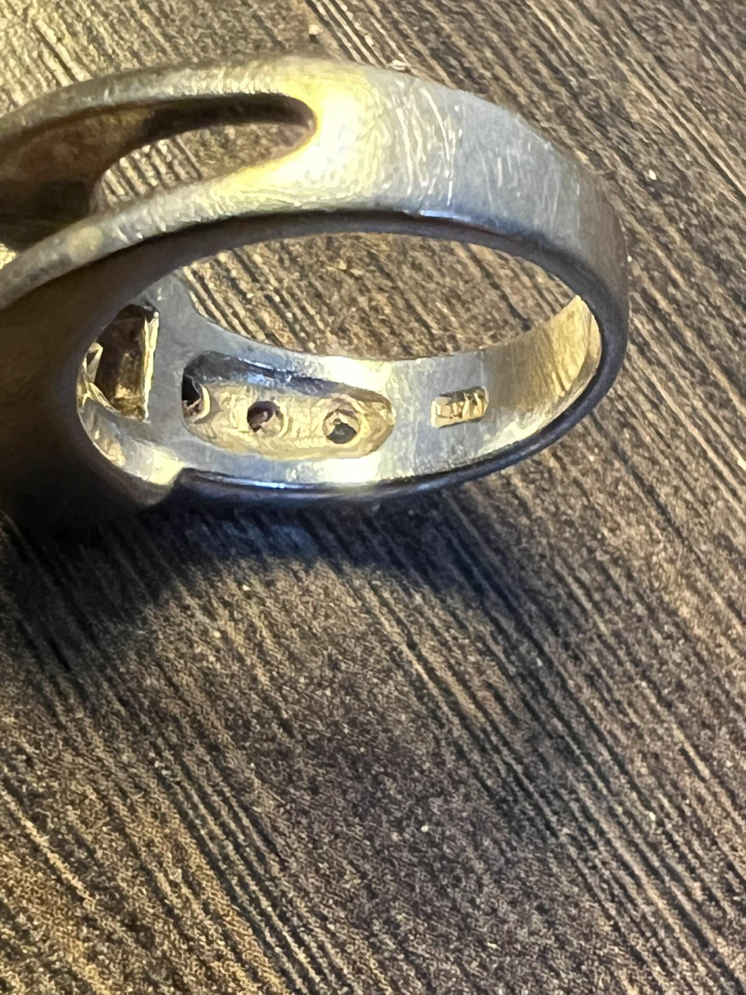 Silver Ring with Square Stone - photo 5