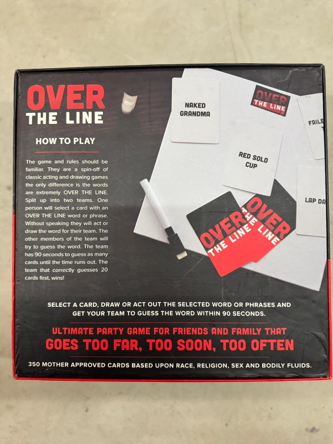 Over the Line Party Game - photo 4