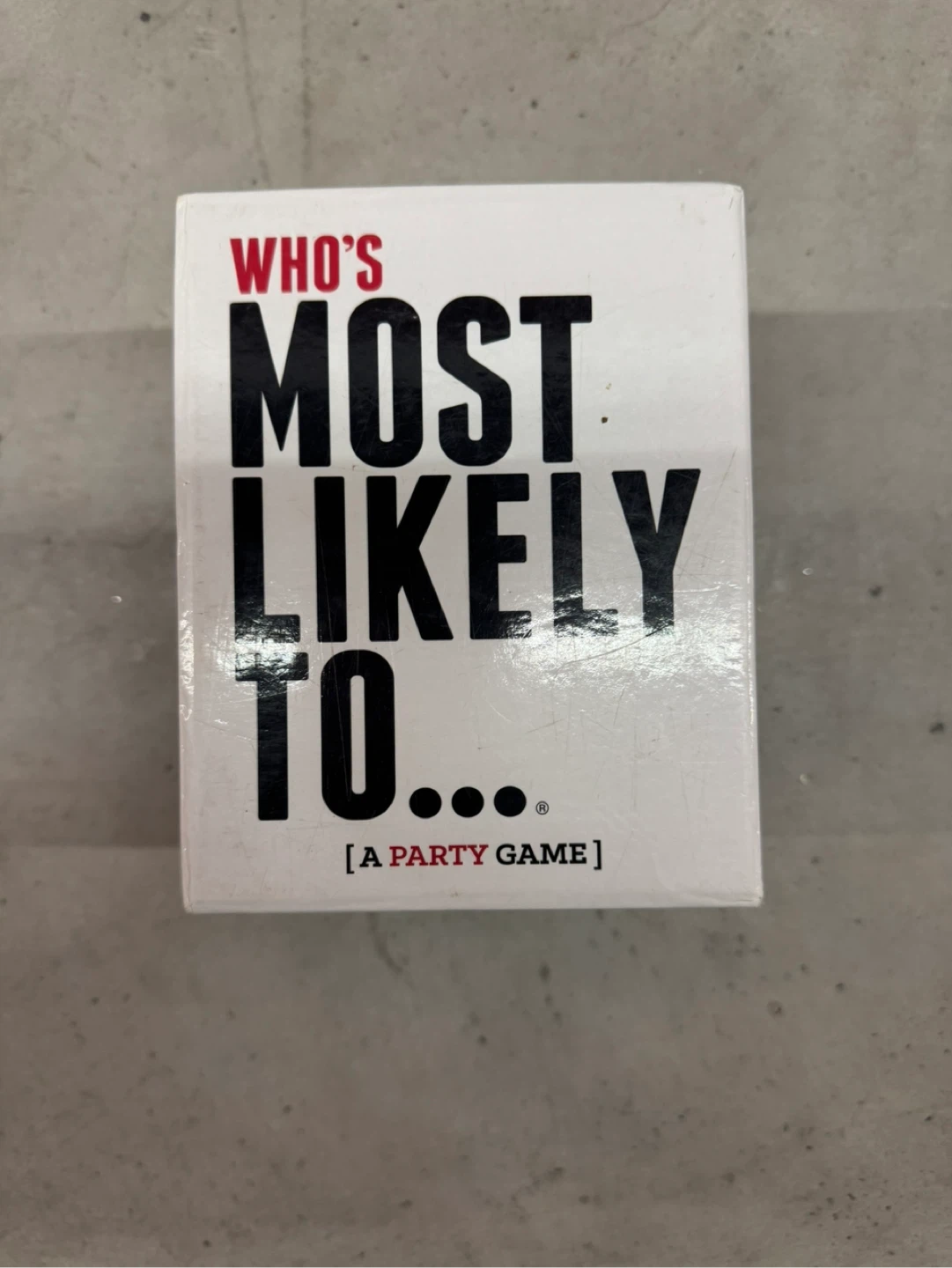 Who's Most Likely To... Party Game