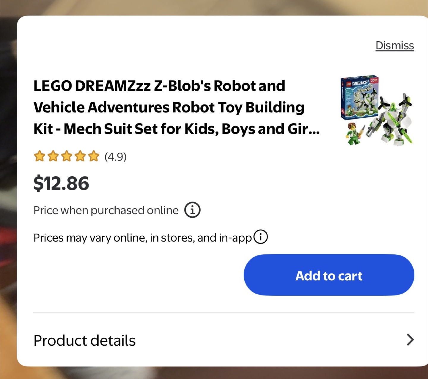 LEGO DREAMZ  Z-Blob's Robot and Vehicle Adventures - photo 3
