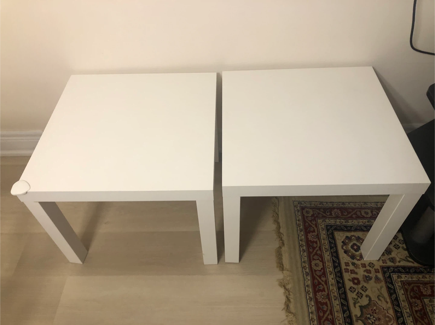 IKEA LACK White Side Table (Set of 2) - photo 2