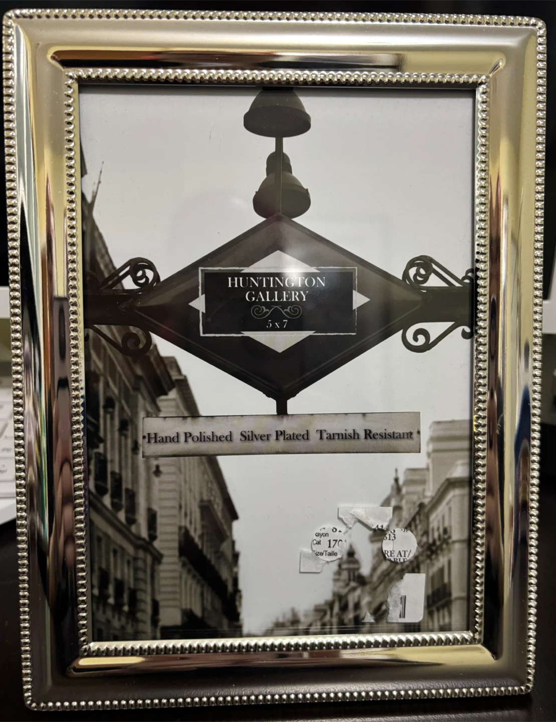 Huntington Gallery 5x7 Silver Plated Frame