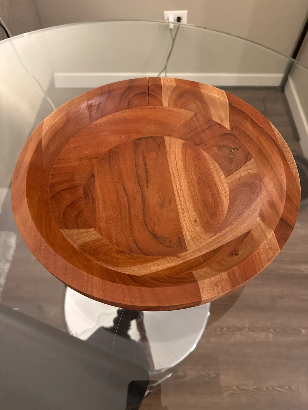 Wooden Footed Bowl - photo 2