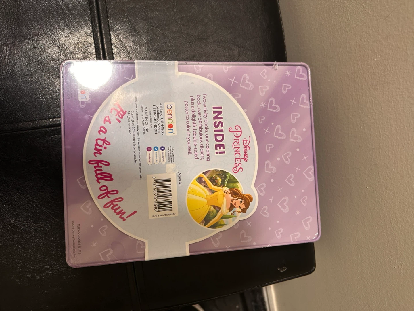 Brand new - Disney Princess Activity Tin - photo 2