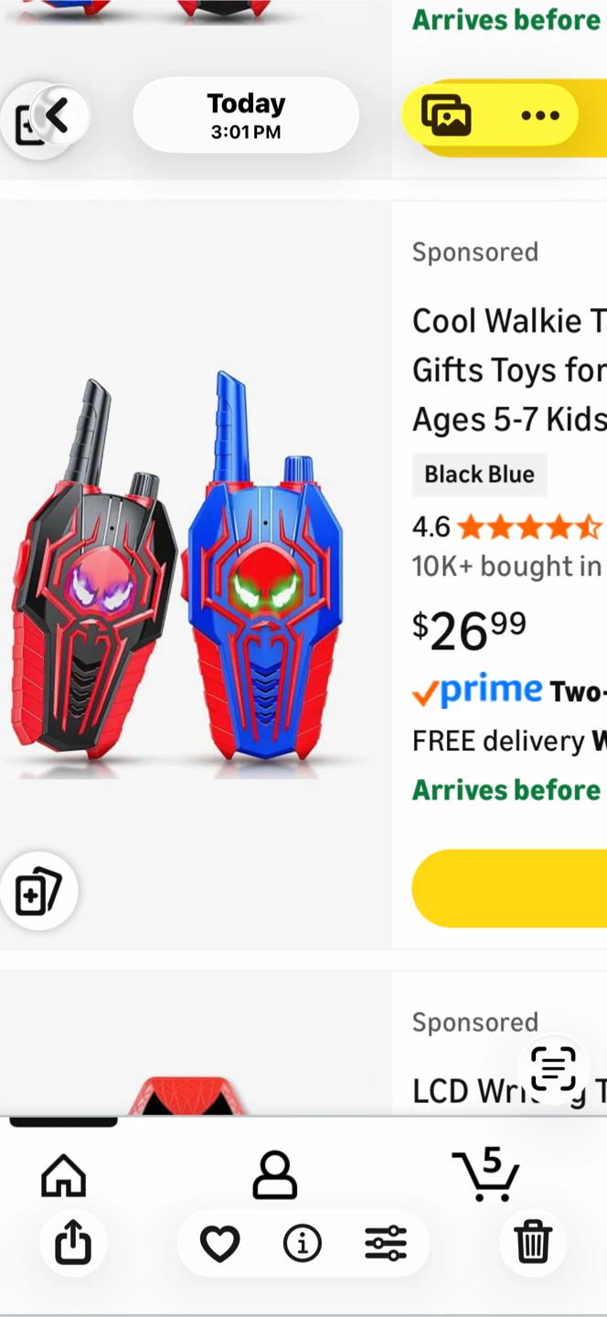 Each $20  Walkie Talkies - Blue, Pink & Yellow - photo 4