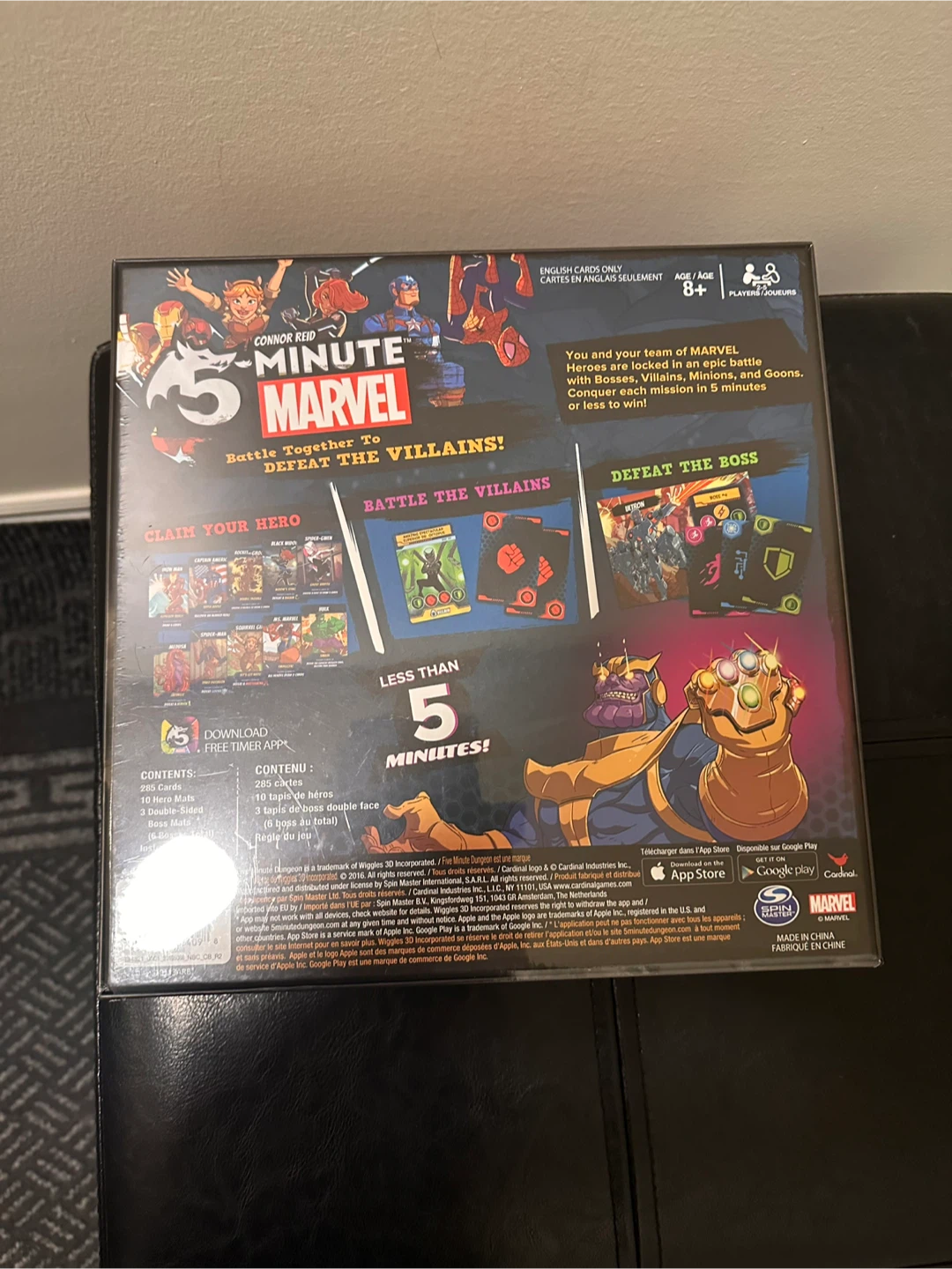 New 5-Minute Marvel Board Game - photo 2