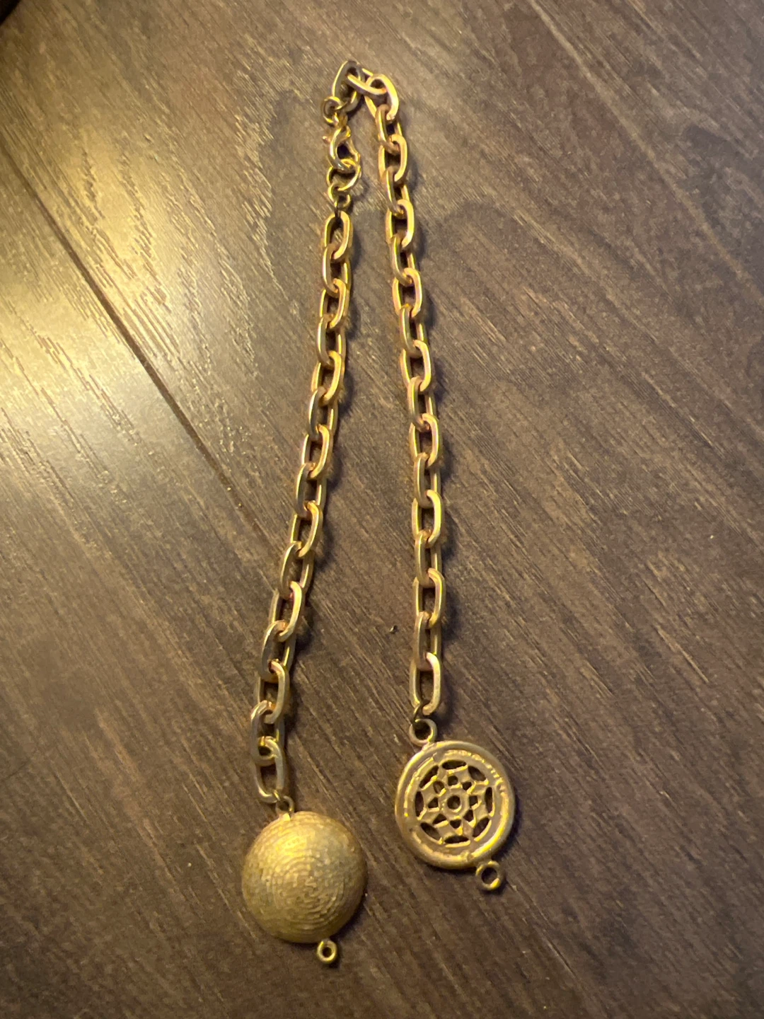 Gold Tone Chain Belt