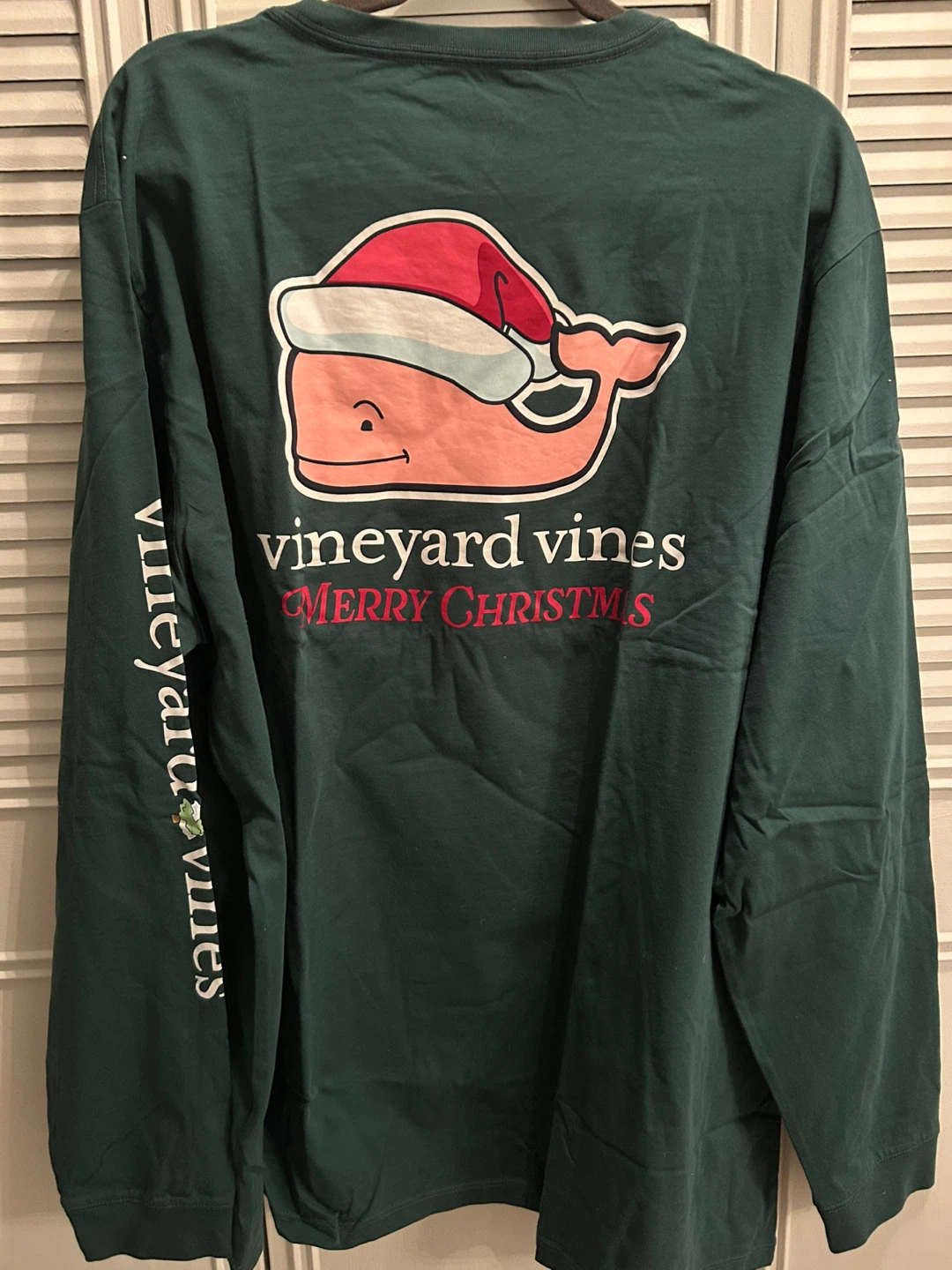 Vineyard Vines XXL Charleston Green Merry Christmas Tee - photo 2