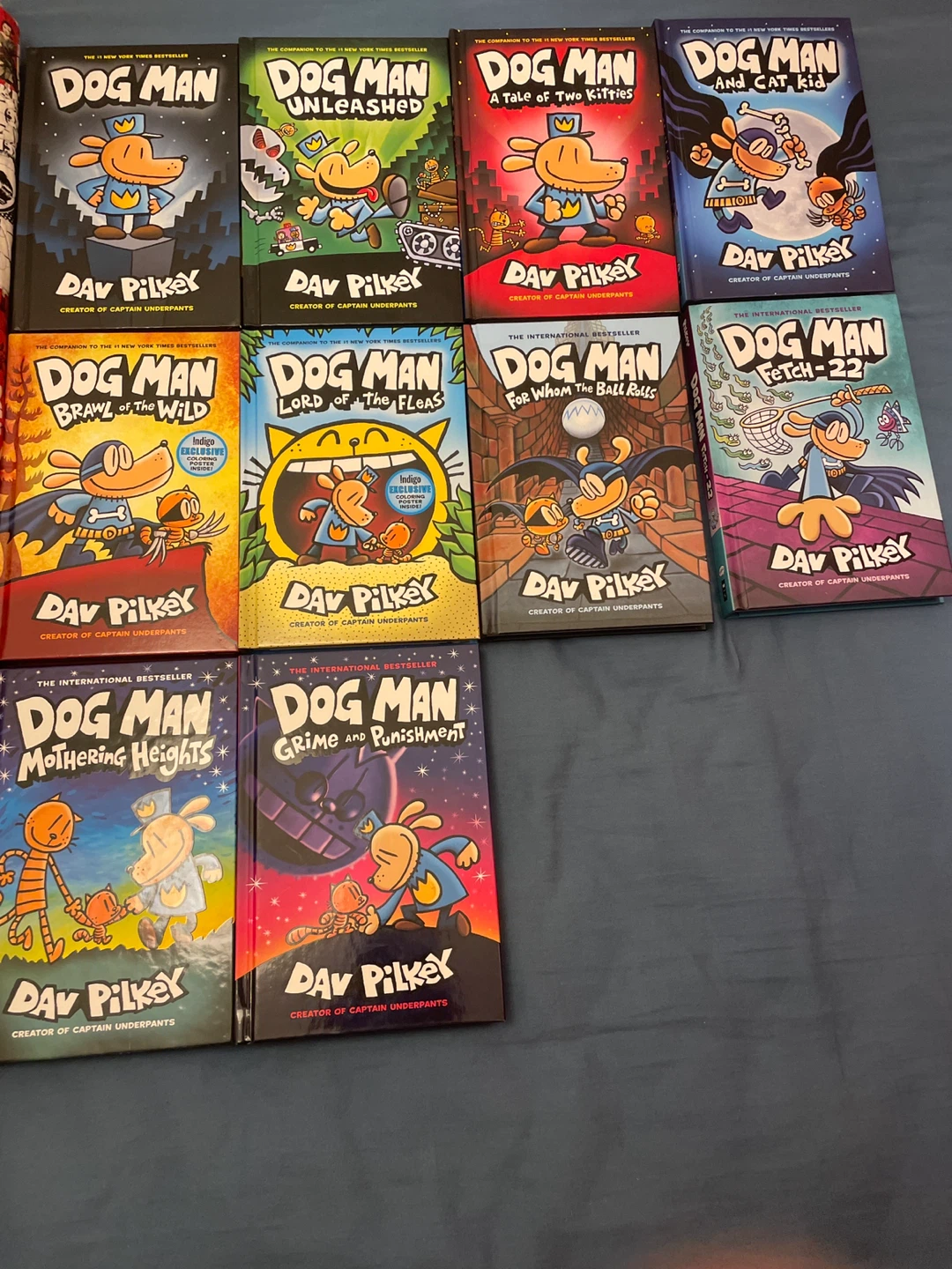 Dog Man Book Series by Dav Pilkey