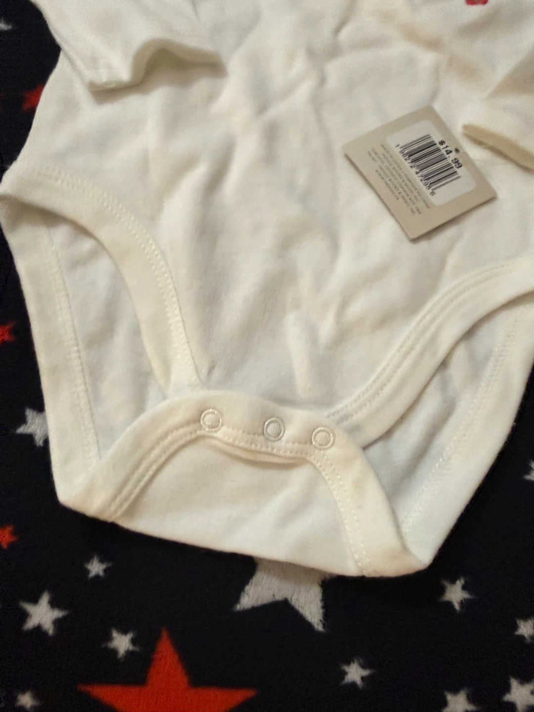 The Littlest 'My First Christmas' Onesie (6-12 Months) - photo 4