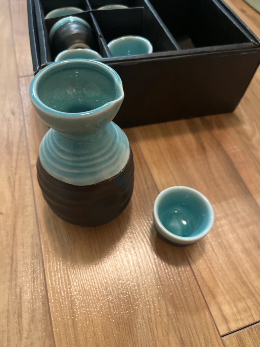 Sake Set with Carafe and Cups - photo 2
