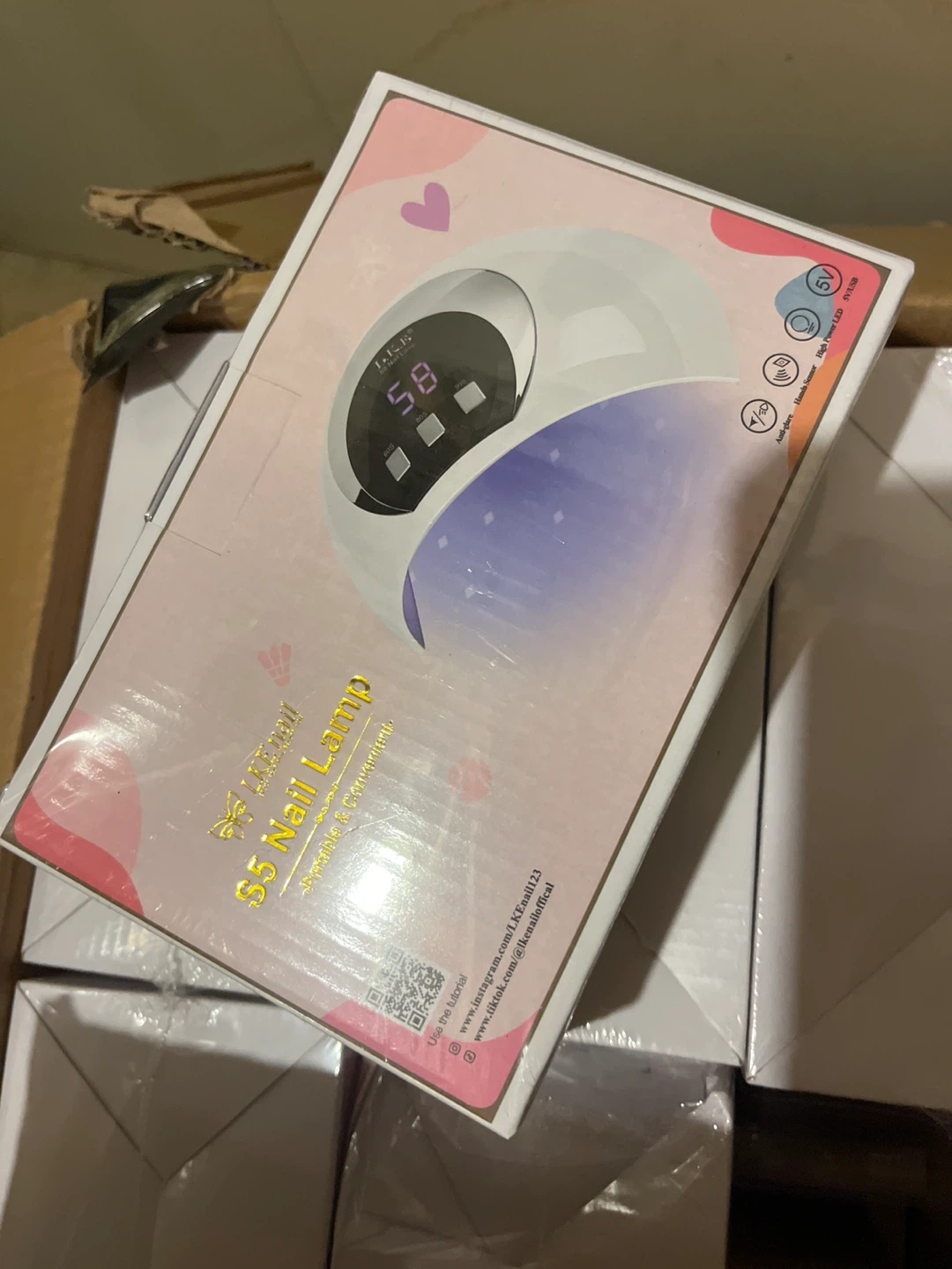 LKE S5 Nail Lamp - New in Box!