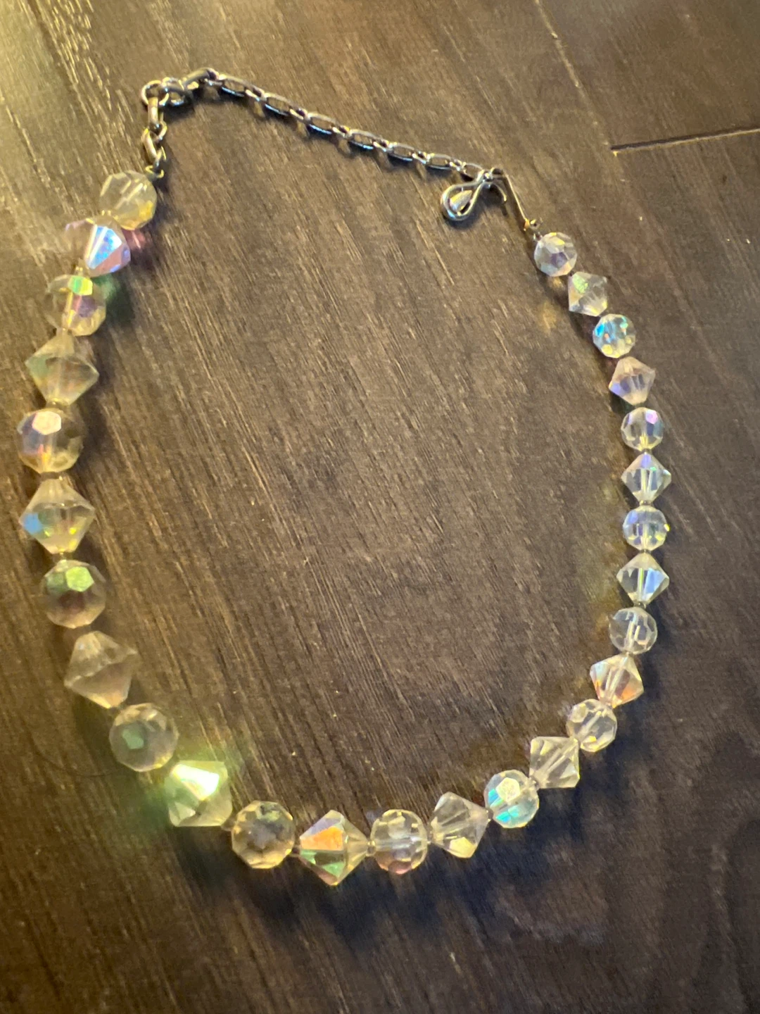 Coro Iridescent Crystal Necklace - photo 2