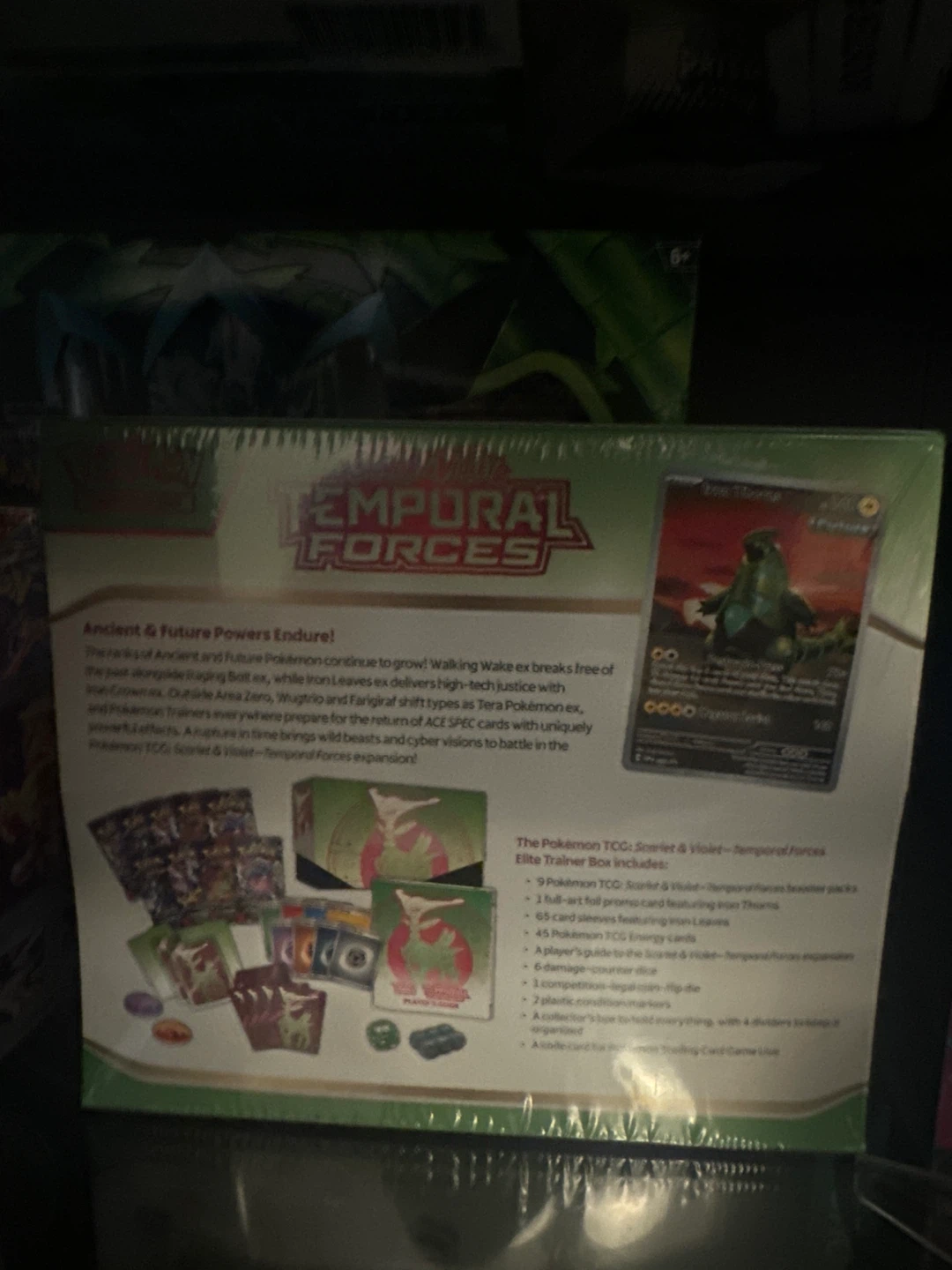 Scarlet & Violet Temporal Forces Elite Trainer Box - photo 2