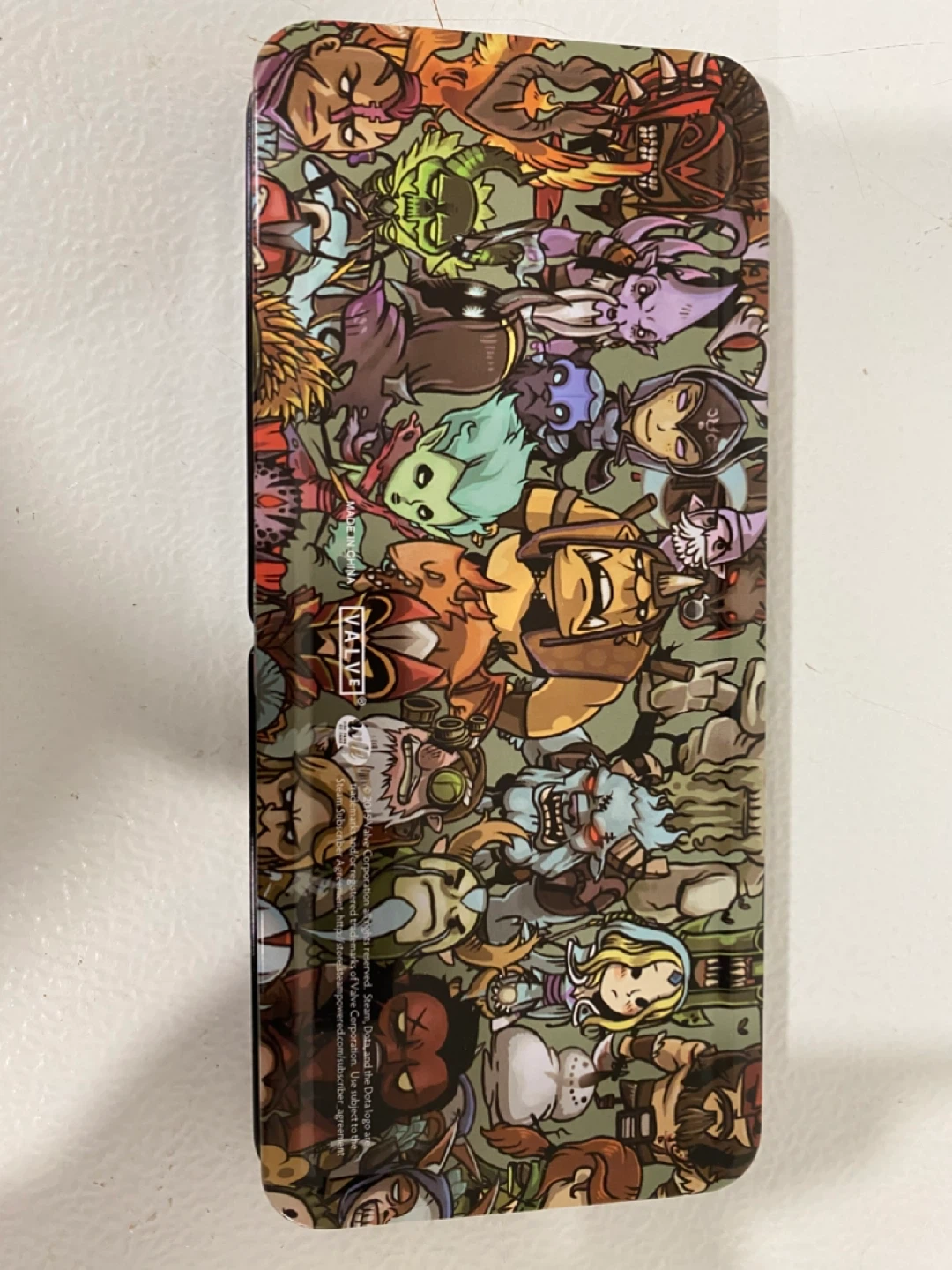 DOTA 2 Enamel Pins in Collectible Tin