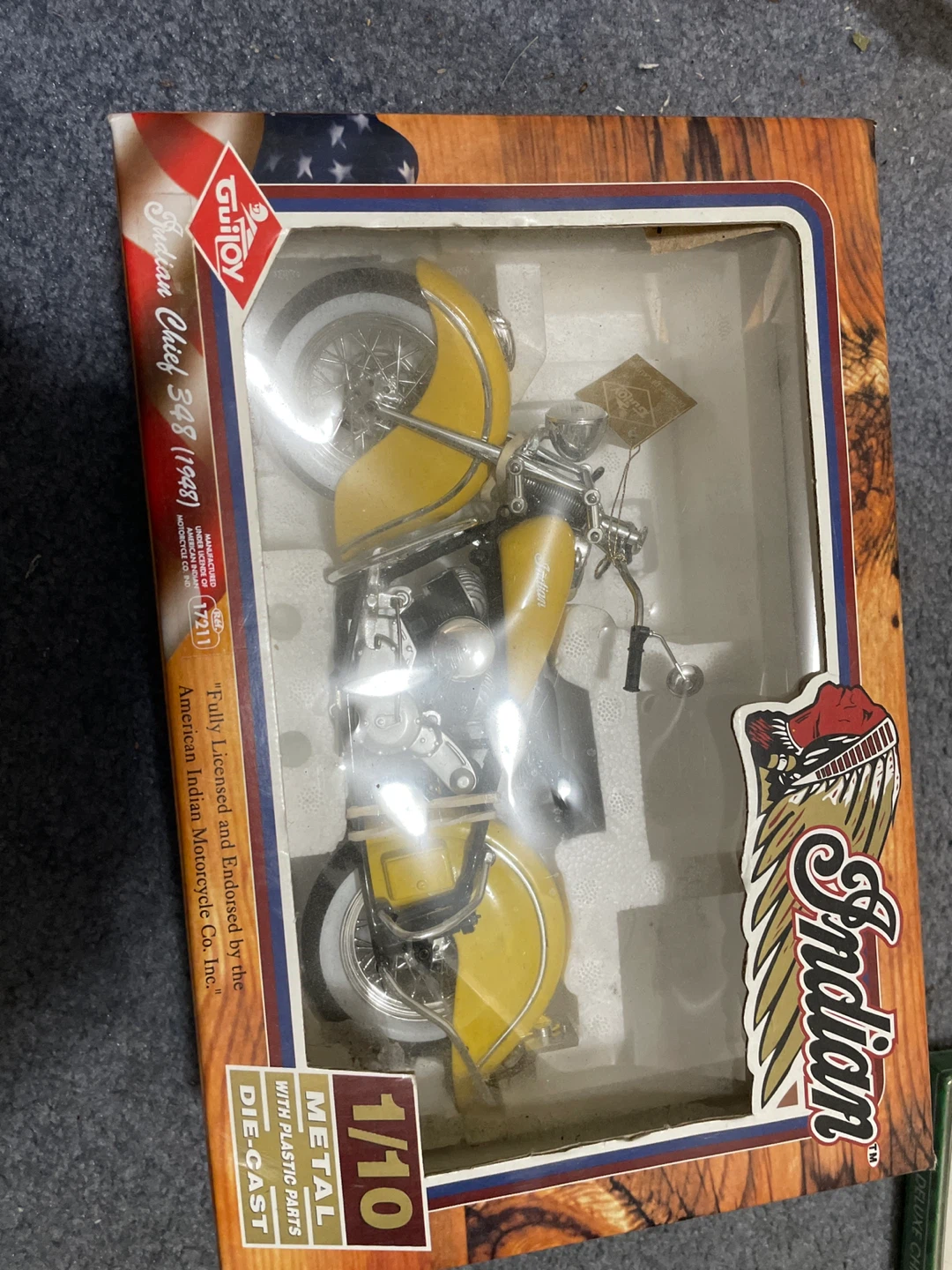 GuiJoy Indian Chief 348 1948 Die-Cast 1/10