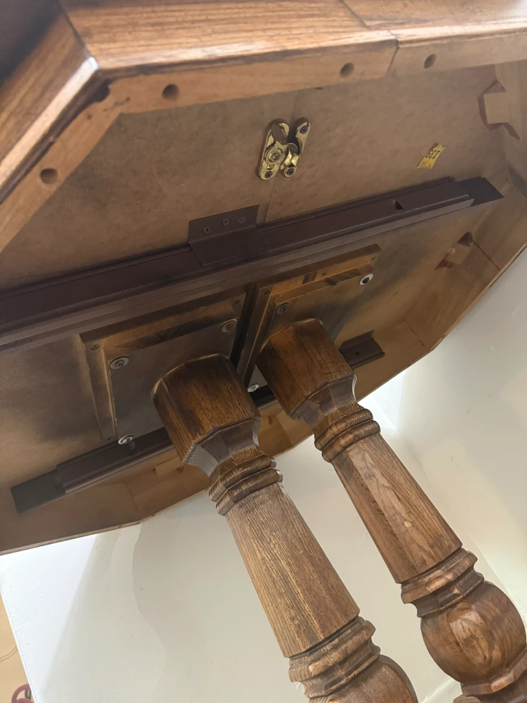 Octagon Wooden Accent Table - photo 2