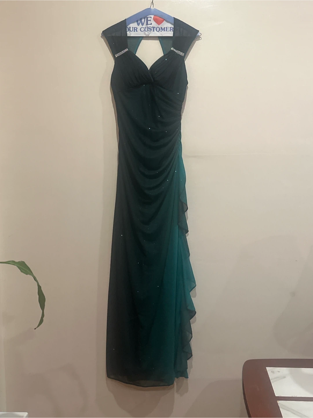 Betsy & Adam Ombre Maxi Dress - Size 4 - photo 4