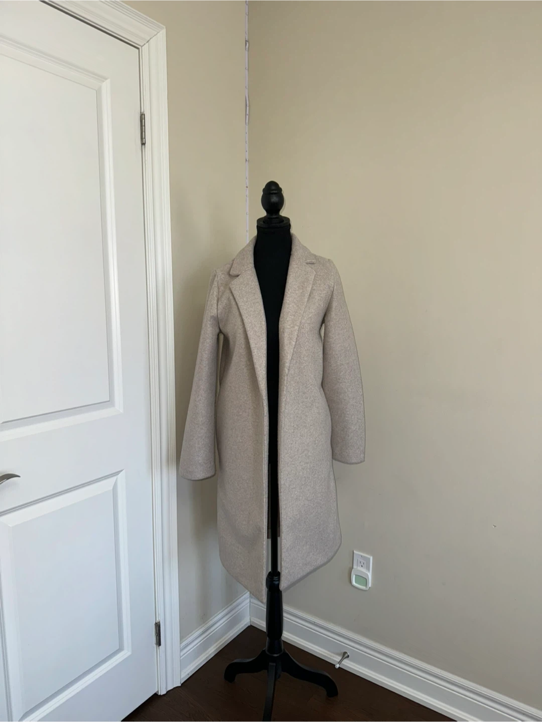 Zara Wool Blend Coat - Size S