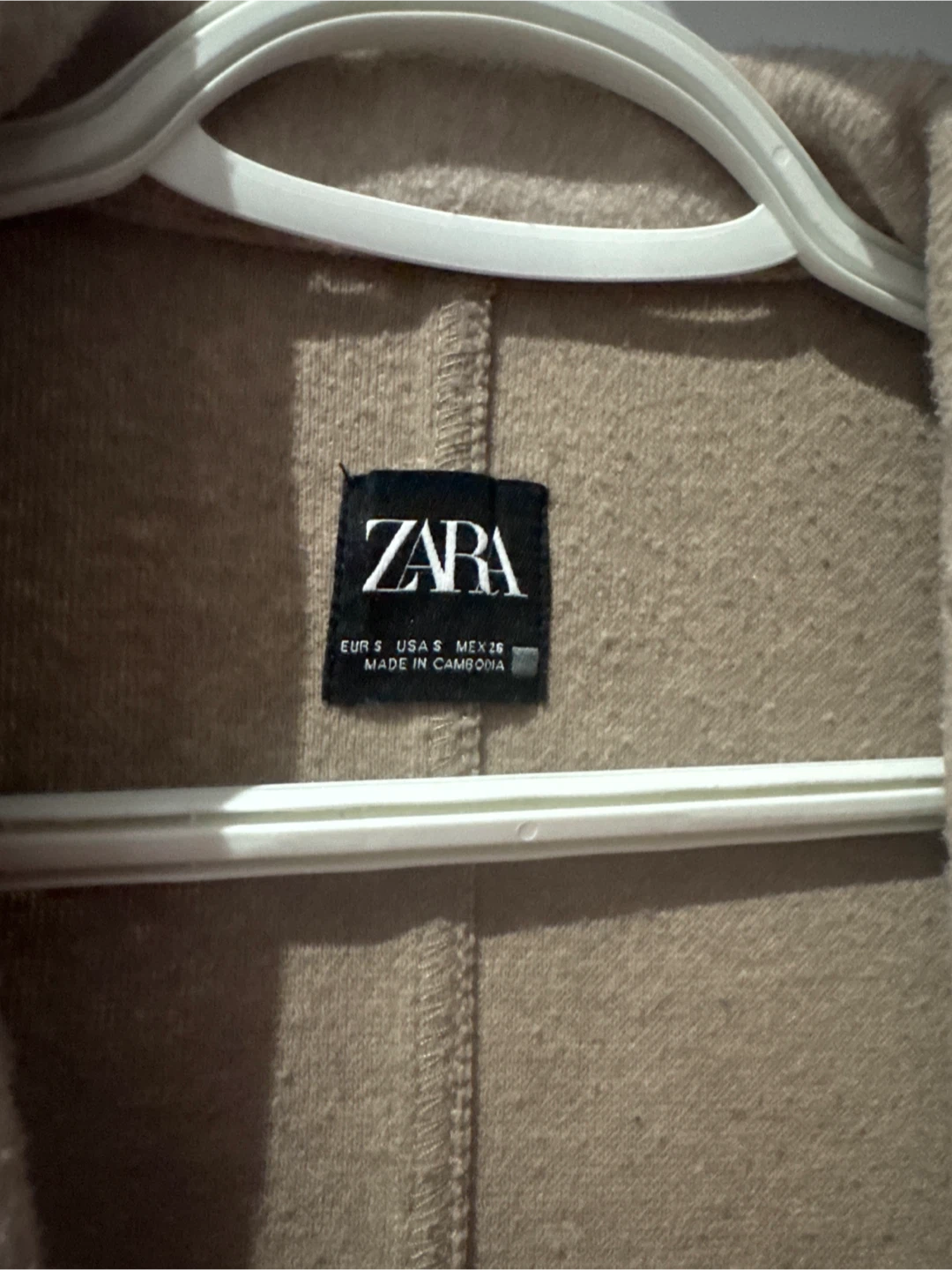 Zara Wool Blend Coat - Size S - photo 4