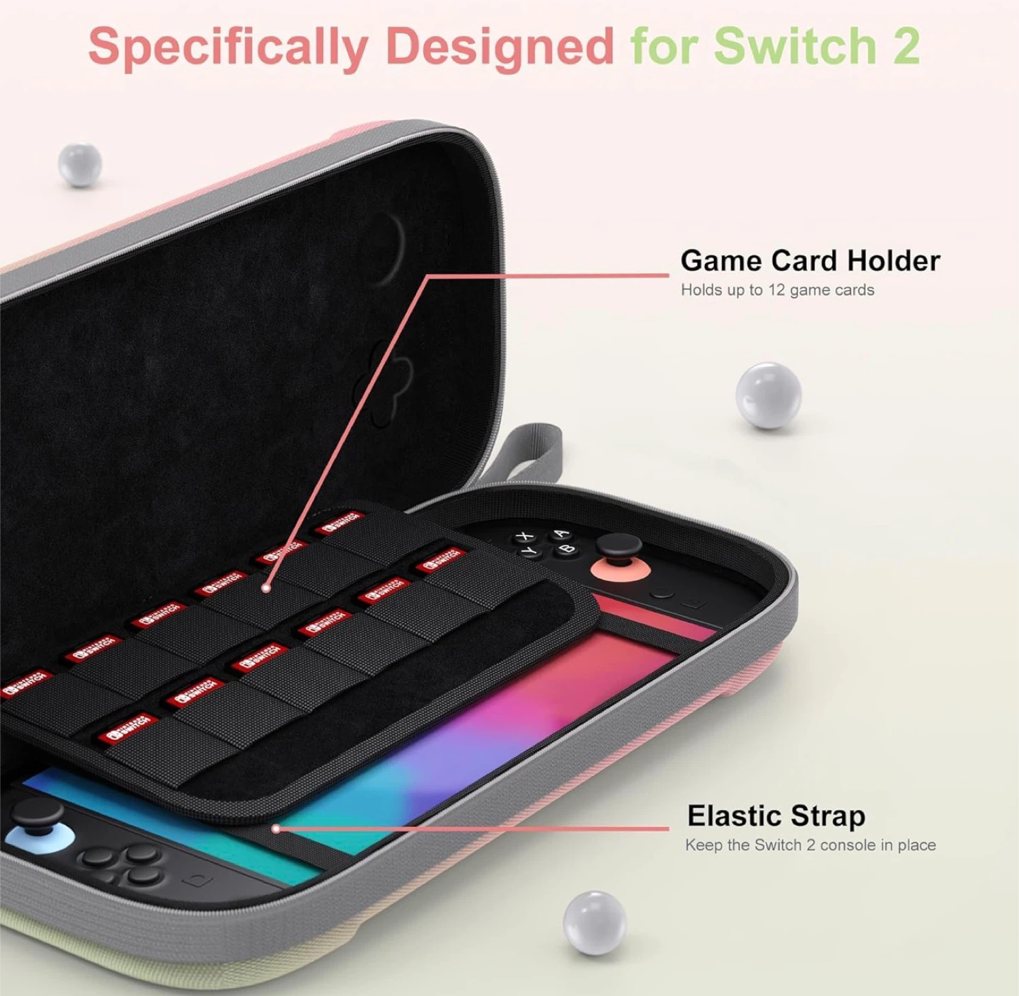 Starirc Games Carrying Case for N-Switch2 - photo 2