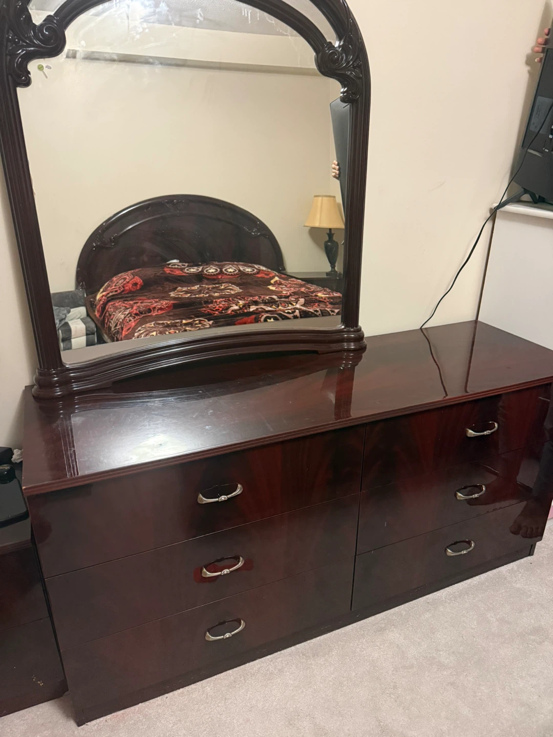 Bedroom Set - Dresser, Nightstands, Headboard - photo 2