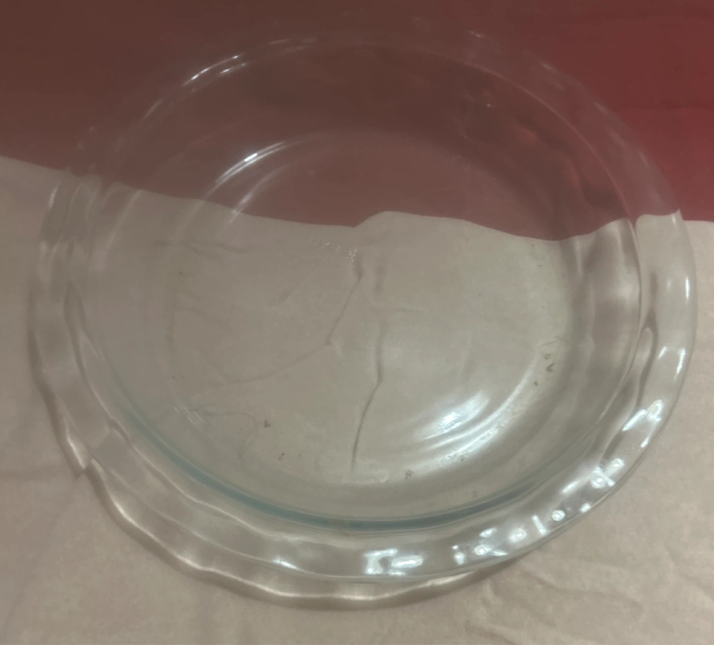 Pyrex Glass Pie Dish 🧡