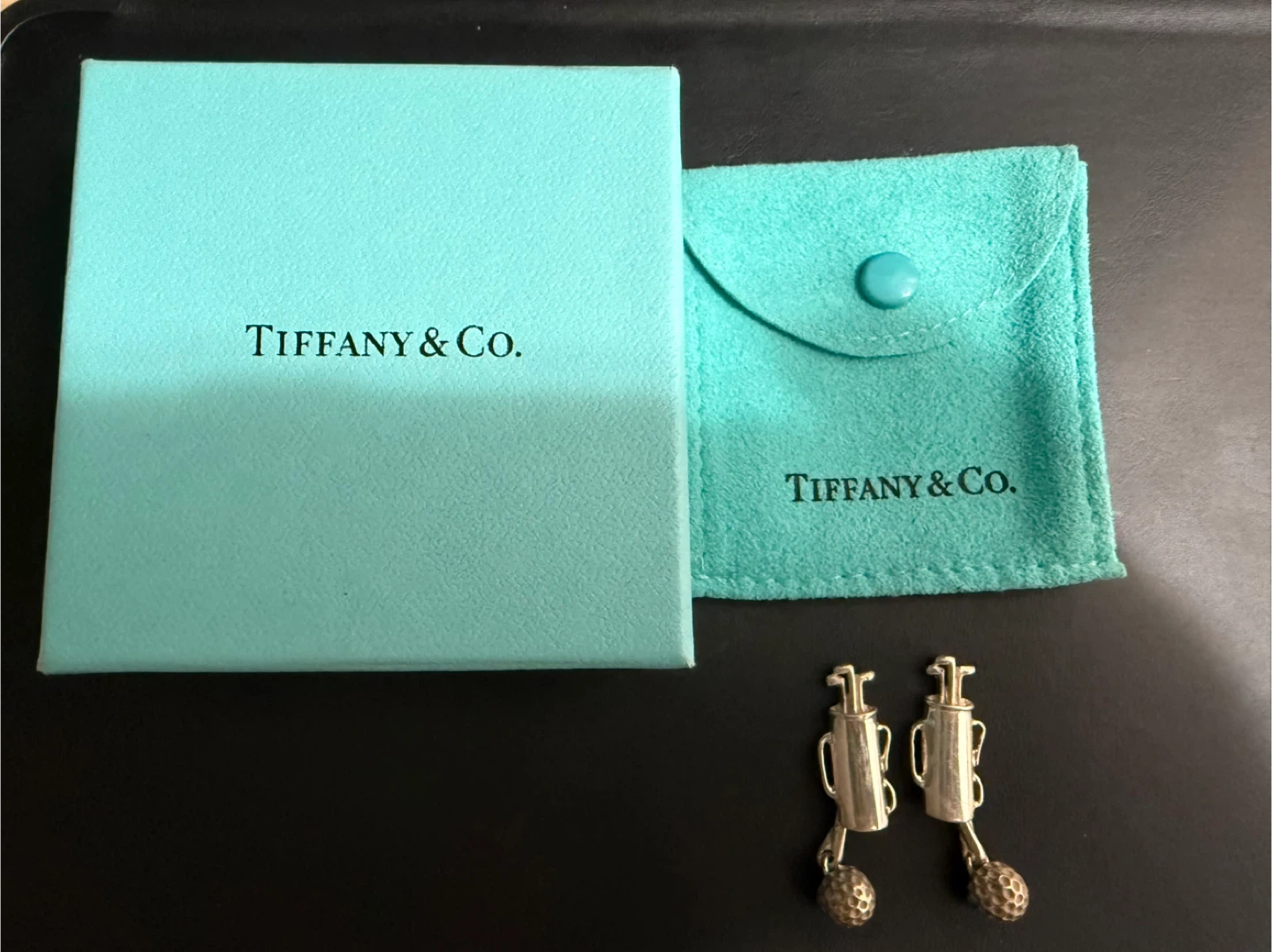Tiffany & Co. Golf Bag Cufflinks