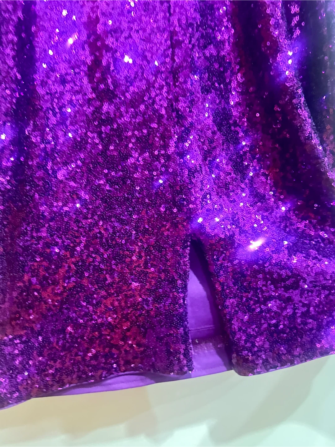 Guess Purple Sequin Dress - Size 4 - photo 3