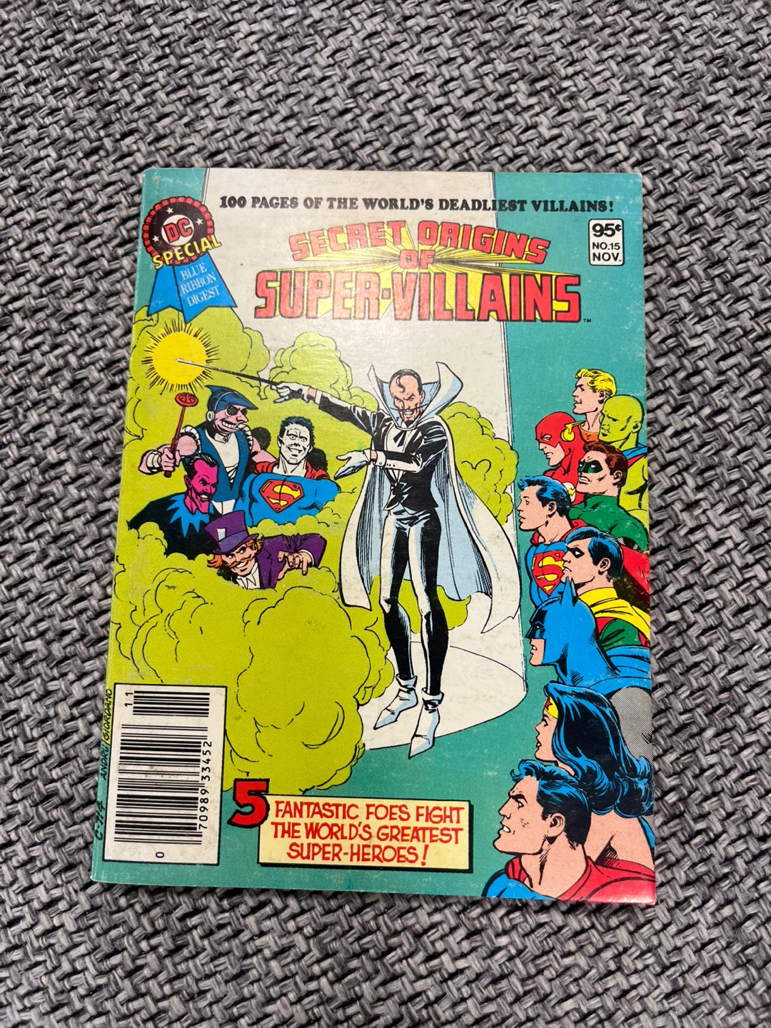 DC Secret Origins of Super-Villains Comic Book