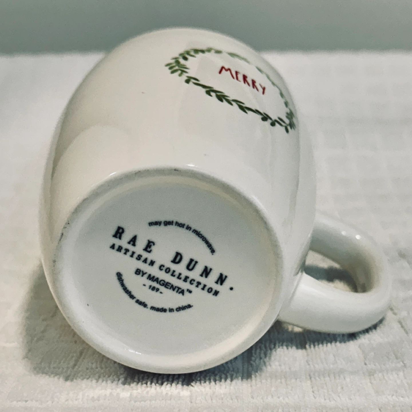 Rae Dunn Artisan Collection by Magenta "Merry" Christmas Mug… - photo 3