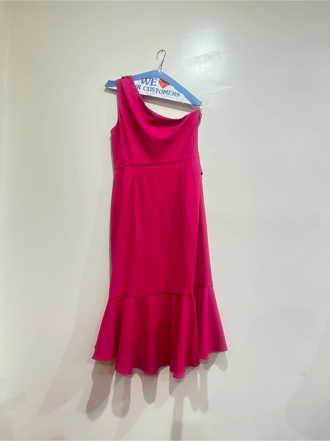 Papell Studio Hot Pink Dress - Size 6 - photo 2