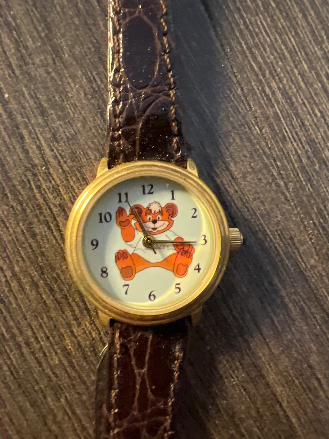Vintage Teddy Bear Watch