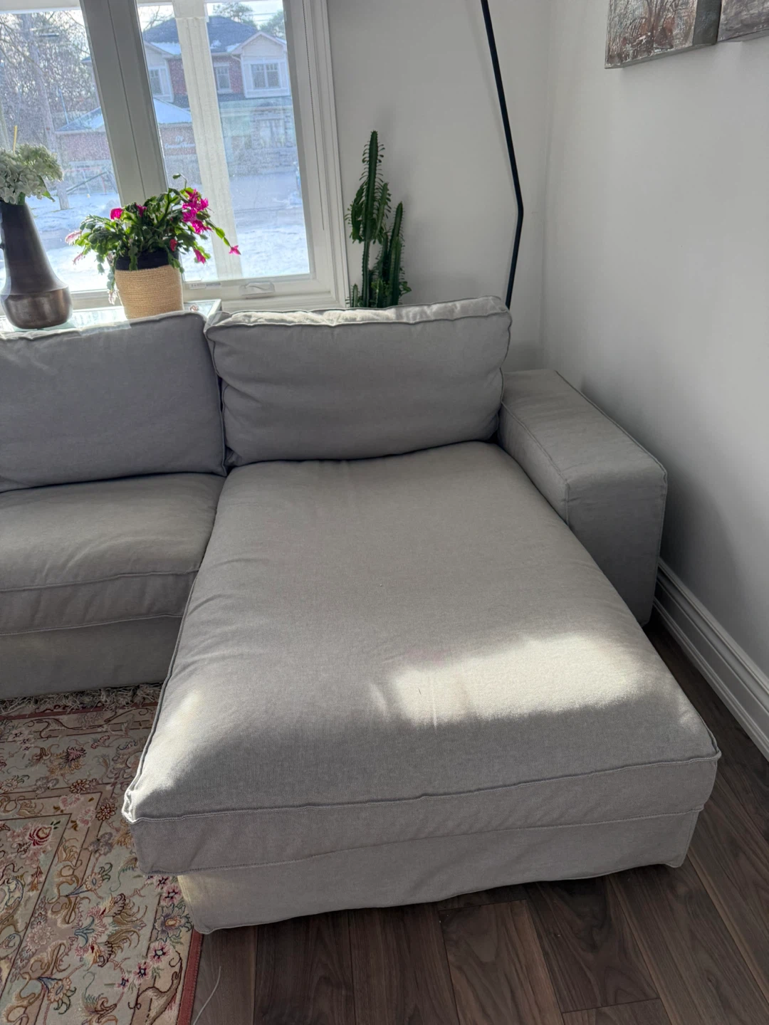 Grey Sectional Sofa - photo 3