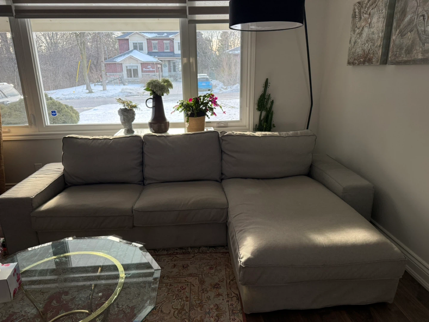 Grey Sectional Sofa - photo 4