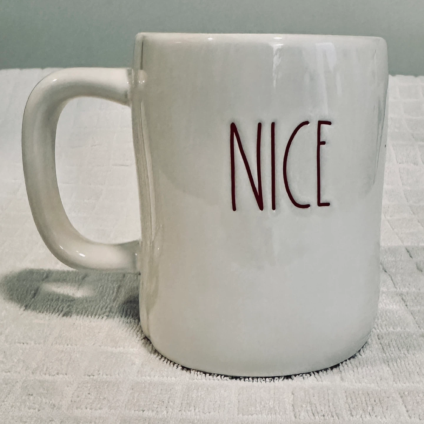 Rae Dunn Artisan Collection “Naughty / Nice” Christmas Mug… - photo 2