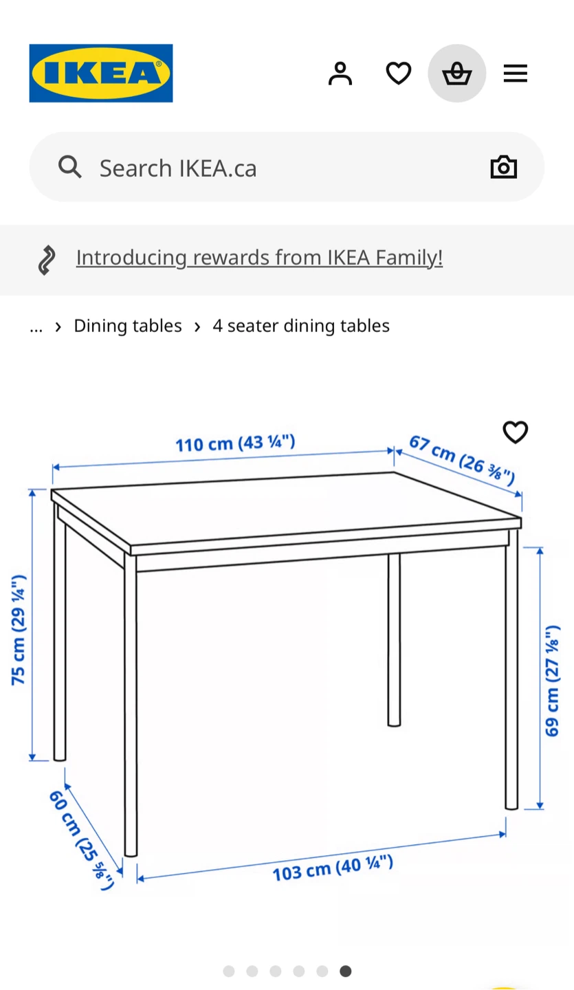 IKEA Dining Table - Black - photo 2