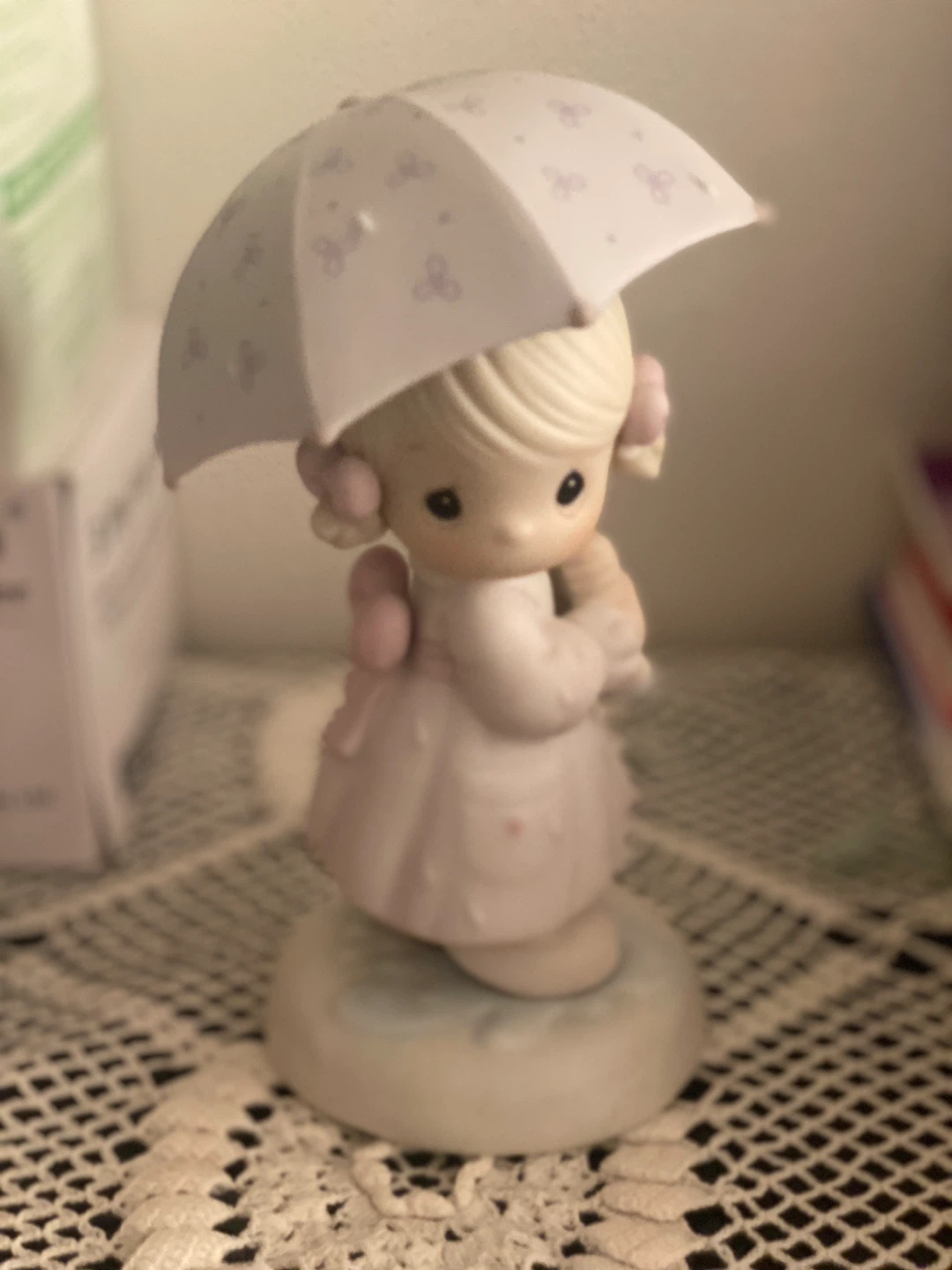 Precious Moments April Figurine