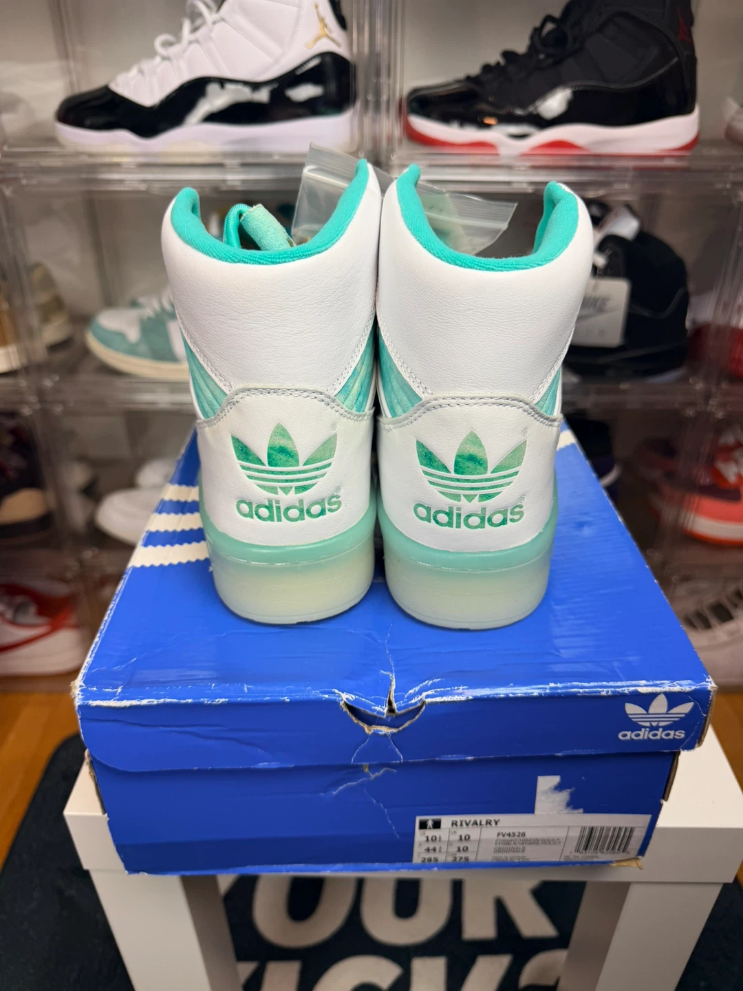 Adidas Rivalry High Top Sneakers - Size 10.5 - photo 4