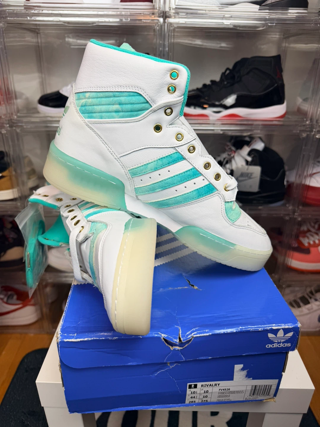 Adidas Rivalry High Top Sneakers - Size 10.5 - photo 5