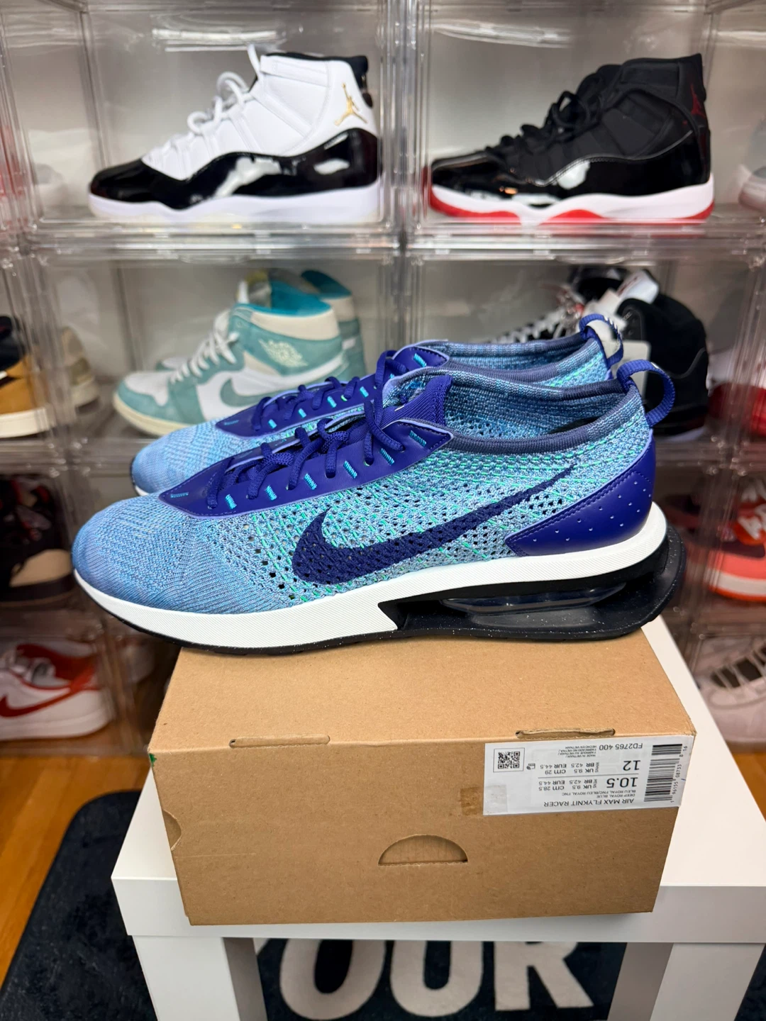 Nike Air Max Flyknit Racer Blue, Size 10.5 - photo 2