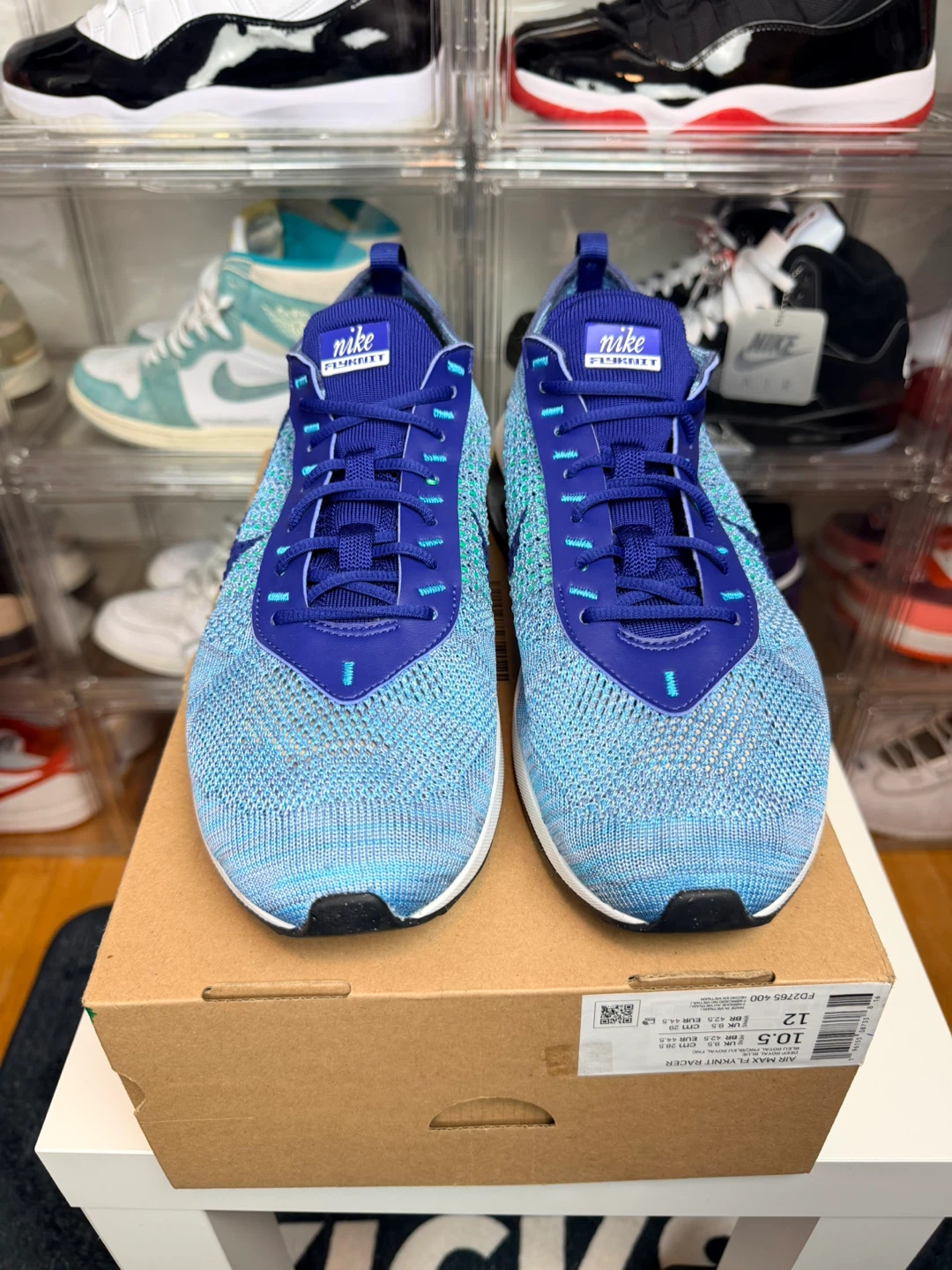 Nike Air Max Flyknit Racer Blue, Size 10.5 - photo 3