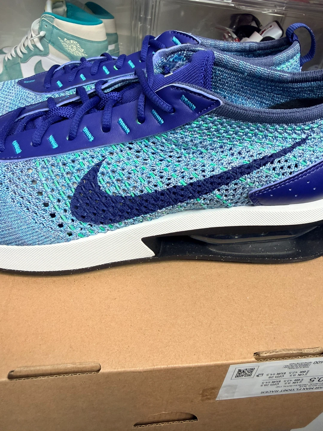 Nike Air Max Flyknit Racer Blue, Size 10.5 - photo 5